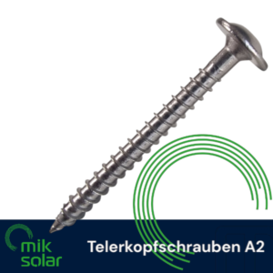 Tellerkopfschrauben A2