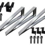 Flachdach-Solaranlage