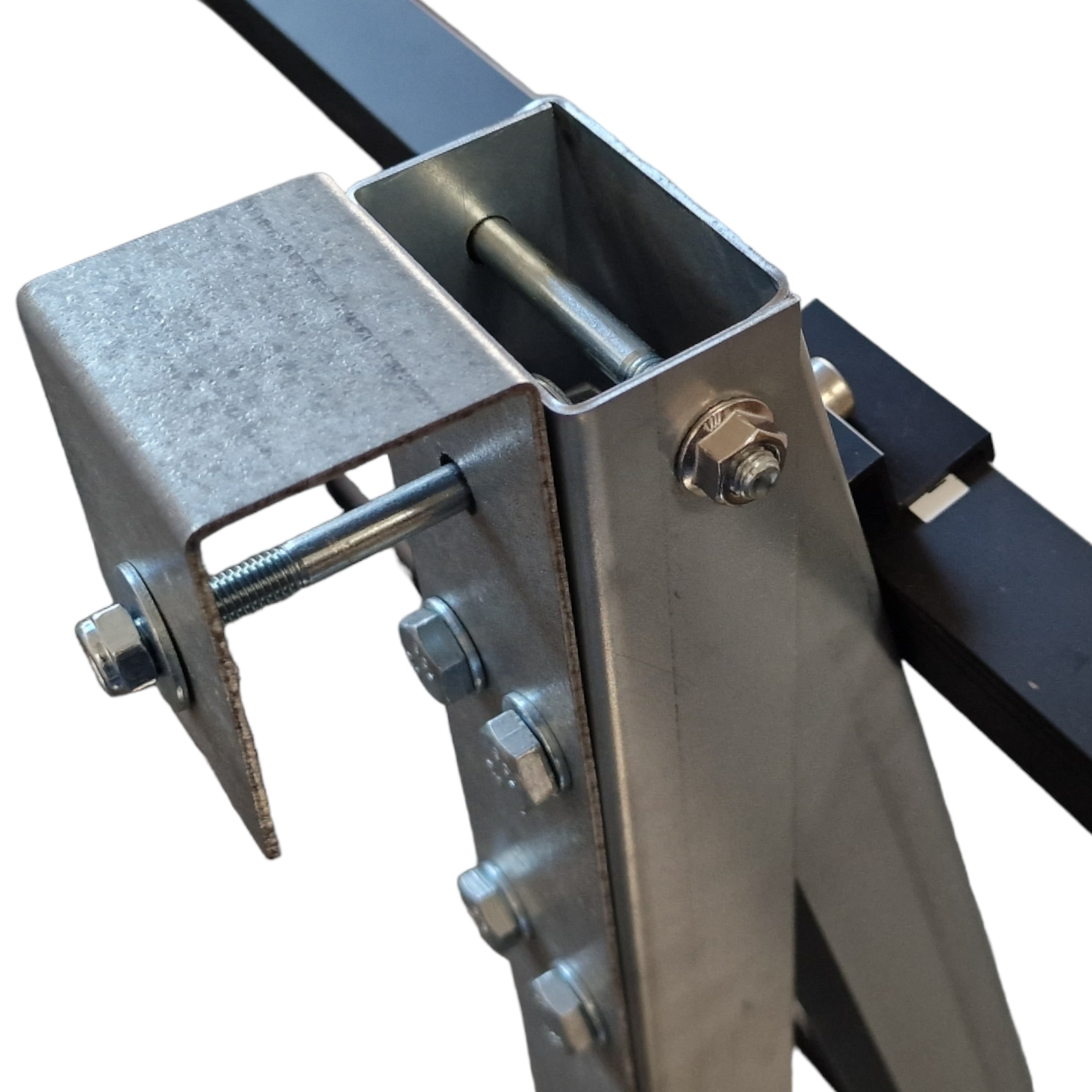 SET Balkonkraftwerk Halterung für 1 Solarpanel PV Modul – TÜV-geprüfte Balkonhalterung