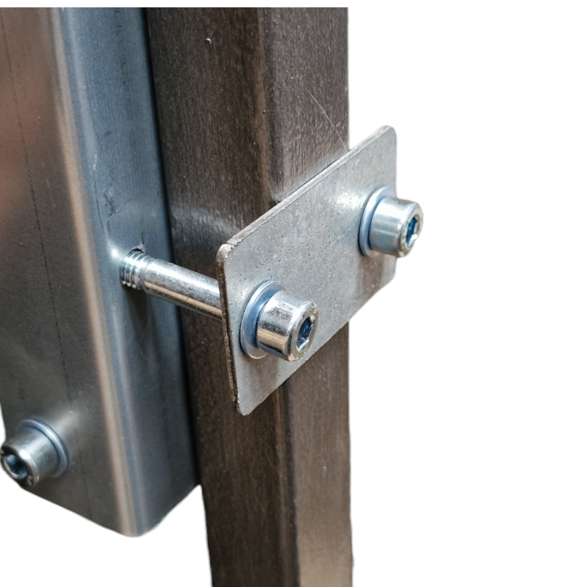 SET Balkonkraftwerk Halterung für 1 Solarpanel PV Modul – TÜV-geprüfte Balkonhalterung