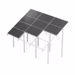 Photovoltaikstrukturen Freiland 3 horizontal