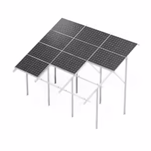 Photovoltaikstrukturen Freiland 3 horizontal